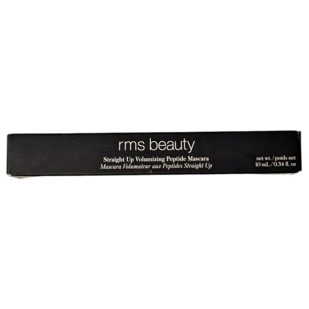 RMS Beauty Straight Up Volumizing Peptide Mascara HD Black 0.34 fl‎ oz FULL SIZE